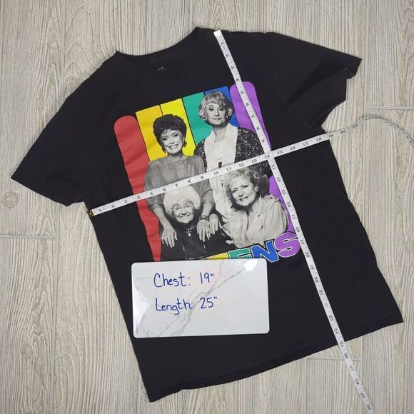 Golden Girls Queens Graphic T-shirt 2021 Black Size Medium - Picture 6 of 6